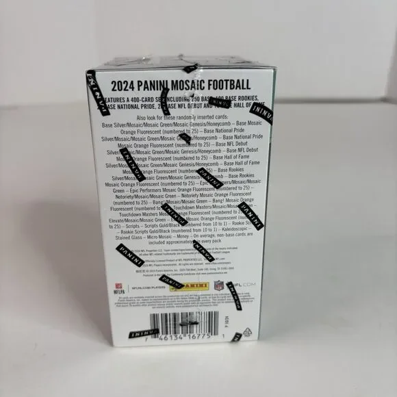 2024 Panini Mosaic Football Blaster Box NFL Trading Cards SEALED NEW 36 Cards - Picture 2 of 7